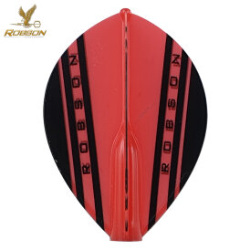 Robson Plus Dart Flight V Pear Dartflights Rot RO-51747