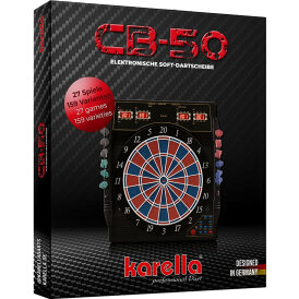 Karella Dart Dartautomat CB-50 Elektronik Dartboard Turnierausführung