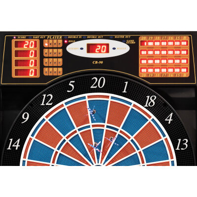 Karella Dart Dartautomat CB-90 Elektronik Dartboard Turnierausf�hrung