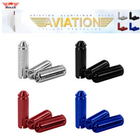BULL´S NL Aviation Flight Protector Flightschoner Aluminium verschiedene Farben 5er Set