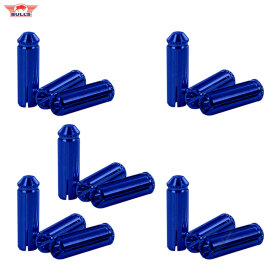 BULL´S NL Aviation Flight Protector Flightschoner Aluminium 5er Set Blau