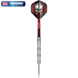 Winmau Steel Darts Mervyn King Silver 90% Tungsten...