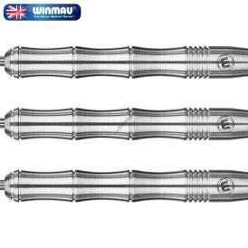 Winmau Steel Darts Mervyn King Silver 90% Tungsten Steeltip Dart Steeldart 24 g
