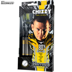 Harrows Steel Darts Dave Chisnall Chizzy 80% Tungsten Steeltip Dart Steeldart 22 g