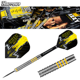 Harrows Steel Darts Dave Chisnall Chizzy 80% Tungsten Steeltip Dart Steeldart 22 g