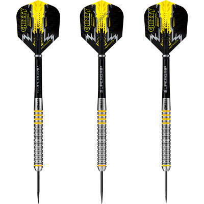 Harrows Steel Darts Dave Chisnall Chizzy 80% Tungsten Steeltip Dart Steeldart 26 g