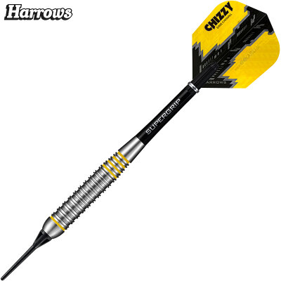 Harrows Soft Darts Dave Chisnall Chizzy Brass Tungsten Look Softtip Dart Softdart