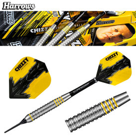 Harrows Soft Darts Dave Chisnall Chizzy Brass Tungsten Look Softtip Dart Softdart 18 g