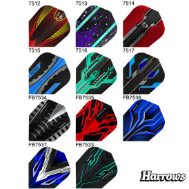 Harrows Prime Dart Flight speziell laminiert Dartserie Oblivion 2020