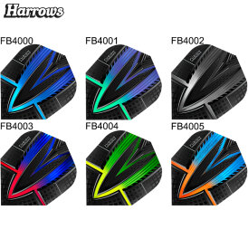 Harrows Fusion Dart Flight Dartflight speziell laminiert Rot