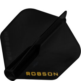 Robson Plus Dart Flight Standard Schwarz