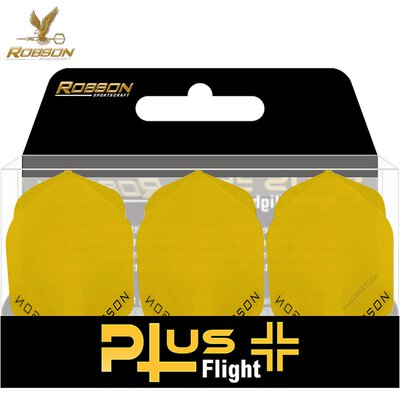 Robson Plus Dart Flight Standard Gelb