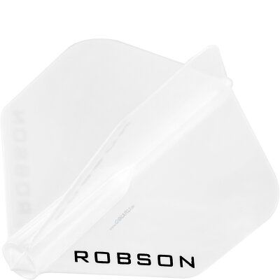 Robson Plus Dart Flight Standard schmal Nr.6 Wei�