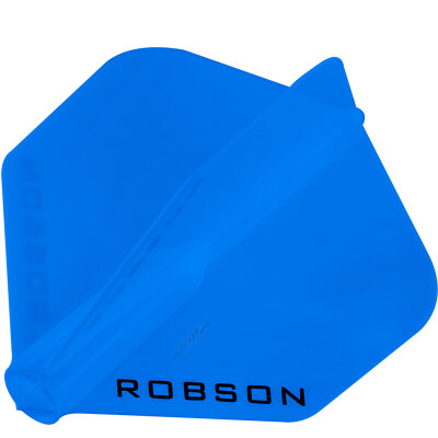 Robson Plus Dart Flight Standard schmal Nr.6 Blau