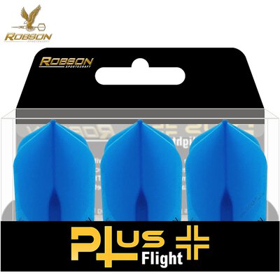 Robson Plus Dart Flight Standard schmal Nr.6 Blau