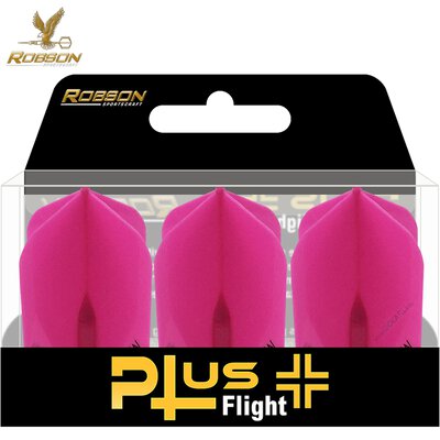 Robson Plus Dart Flight Standard schmal Nr.6 Pink