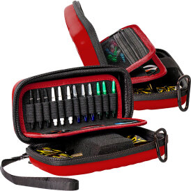 BULLS Dart Orbis Darttasche Dartcase Dart Wallet S Small Rot
