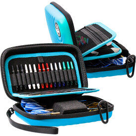 BULLS Dart Orbis Darttasche Dartcase Dart Wallet XL Extra Large Blau