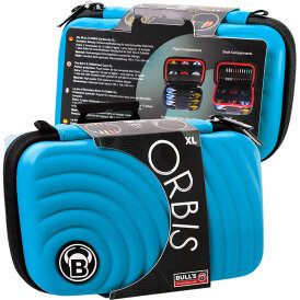 BULLS Dart Orbis Darttasche Dartcase Dart Wallet XL Extra Large Blau