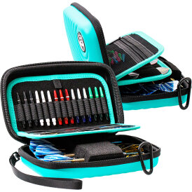 BULLS Dart Orbis Darttasche Dartcase Dart Wallet XL Extra Large Mint