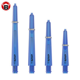 BULLS Dart B-Grip-2 CL Shaft Polycarbonat Shäfte Blau XS Extra Kurz