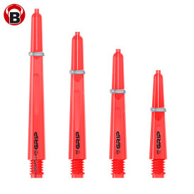 BULLS Dart B-Grip-2 CL Shaft Polycarbonat Shäfte Rot M Mittel
