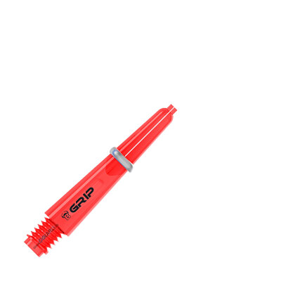 BULLS Dart B-Grip-2 CL Shaft Polycarbonat Shäfte Rot XS Extra Kurz