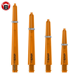 BULLS Dart B-Grip-2 CL Shaft Polycarbonat Shäfte Orange M Mittel