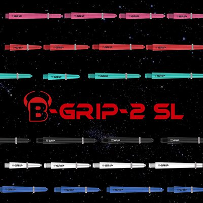 BULLS Dart B-Grip-2 SL Shaft Polycarbonat Shfte Rot XS Extra Kurz