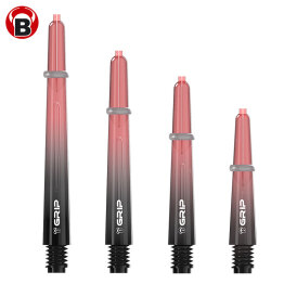 BULLS Dart B-Grip-2 TTB Shaft Polycarbonat Shäfte Rot IM Intermediate