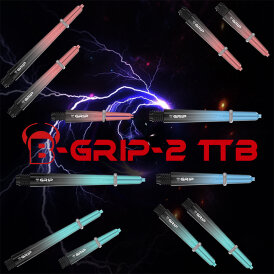 BULLS Dart B-Grip-2 TTB Shaft Polycarbonat Shäfte Rot IM Intermediate