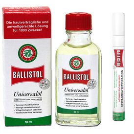 Ballistol 50 ml in der Glasflasche plus Ballistol...