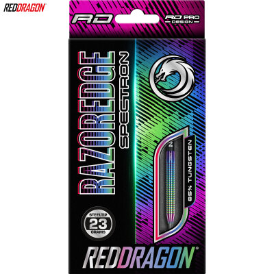 Red Dragon Steel Darts Razor Edge Spectron Steeltip Dart Steeldart 22 g