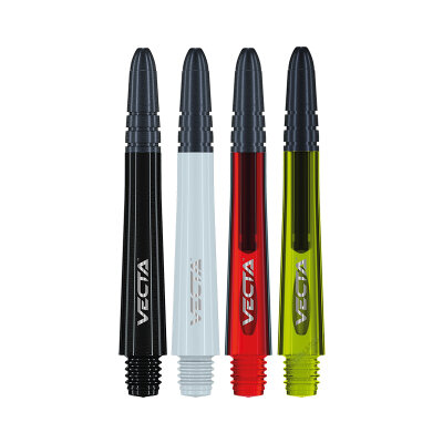 Winmau Vecta Shaft Composite mit leichtem aluminiumlegierten Top 3er Set Farbe mixed M Mittel