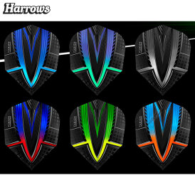 Harrows Fusion 5er Set Dart Flight Dartflight speziell laminiert 5er Set Smokey
