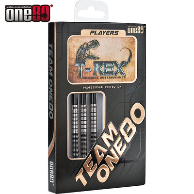 one80 Gladiator 3 Plus BDO Dartboard & Michael Unterbuchner T-Rex VHD Steeldart 23 g GOKarli Flights Starter Pack