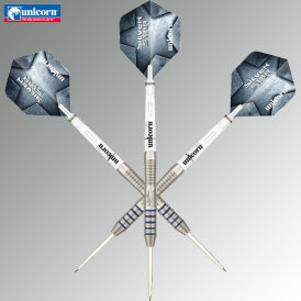 Unicorn Steel Darts Gary Anderson Silver Star Phase 3 Steeltip Darts Steeldart 21 g