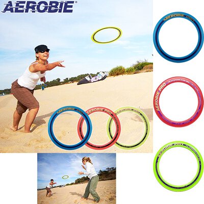Aerobie PRO Wurfring Flying Ring 32 cm & Aerobie Sprint Wurfring Flying Ring 25 cm Set Pro Blau / Sprint Gelb