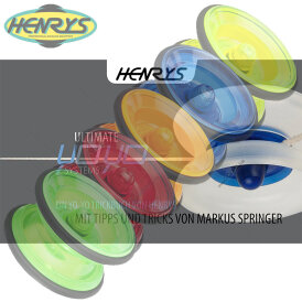 Henrys Tiger Snake Yo-Yo mit AXYS-Systemachse Yo-Yos in verschiedenen Farben