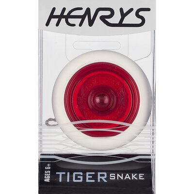 Henrys Tiger Snake Yo-Yo mit AXYS-Systemachse Yo-Yo Rot + Trickbuch