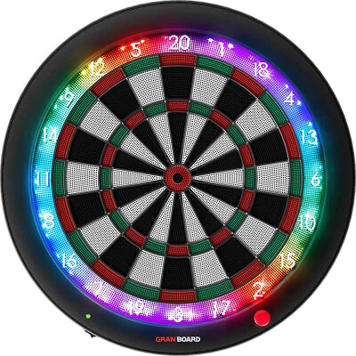 Gran Darts GranBoard 3s Bluetooth 5.0 Dartautomat Elektronik Dartboard Turnierausführung Grün