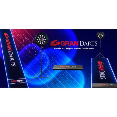 Gran Darts GranBoard Soft Oche Velcro Dartoche mit Klettverschluss