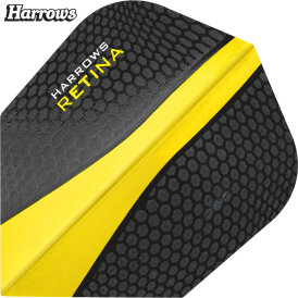 Harrows Retina Dart Flight speziell laminiert 10 Stück 3er Sätze Gelb 5509 Standard