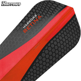Harrows Retina Dart Flight speziell laminiert 10 Stück 3er Sätze Rot 2190 Slim