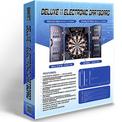one80 Deluxe 2 Dartautomat Elektronik Dartboard E-Dartboard Elektronische Dartscheibe
