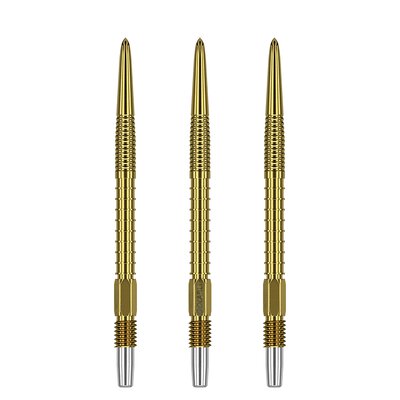 Target Steel Tip SWISS Point Dart Wechsel- Spitzen Schraubspitzen Gold Firepoint 30 mm
