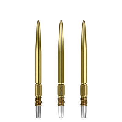 Target Steel Tip SWISS Point Dart Wechsel- Spitzen Schraubspitzen Gold Smooth Point 26 mm