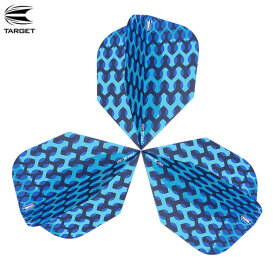 Target Fabric Pro Ultra Dart Flight - Dartflights in 3 Farben 3 Flightformen / Shapes Design 2020