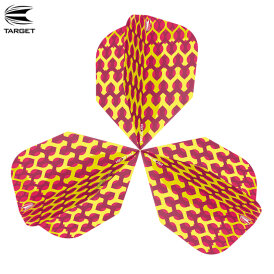 Target Fabric Pro Ultra Dart Flight - Dartflights Design 2020 Ten-X Gelb