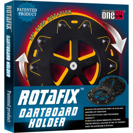 one80 Dart Rotafix Bristle Board - Dartboard Wandhalter Wandhalterung Aufhängung